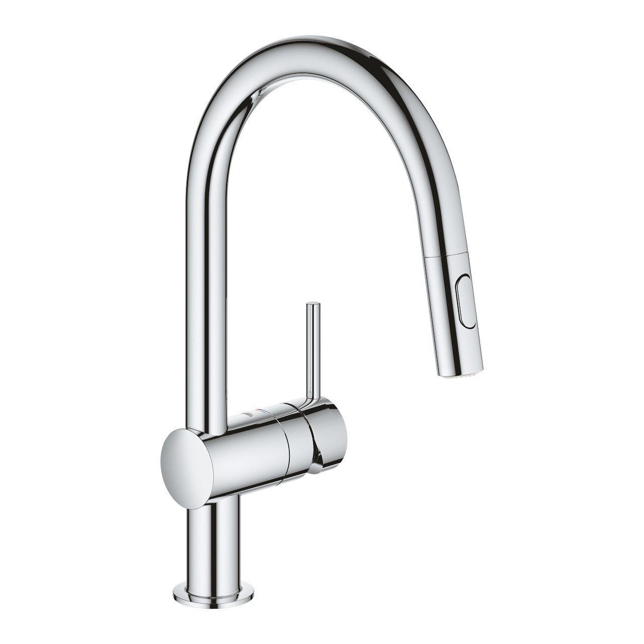 Grohe 32321002 Minta C-Spout Pull-Out Sink Mixer