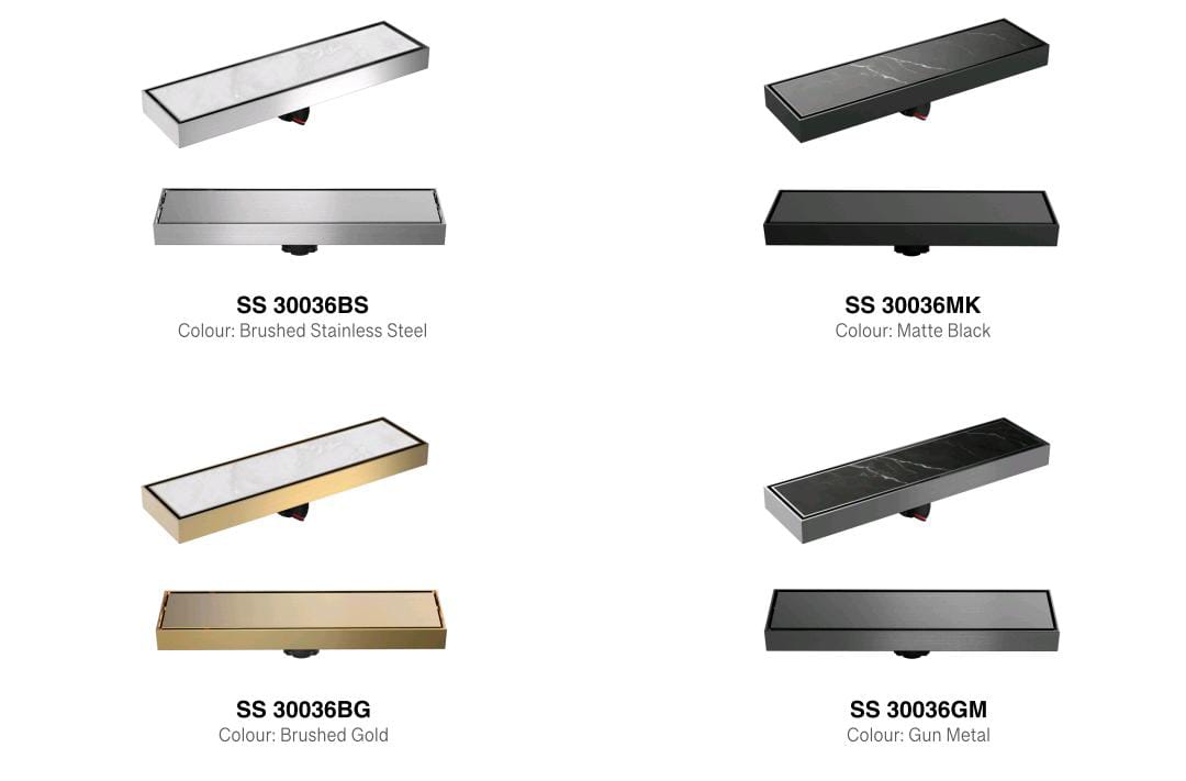 Lavastone SS 30036 Linear Drain