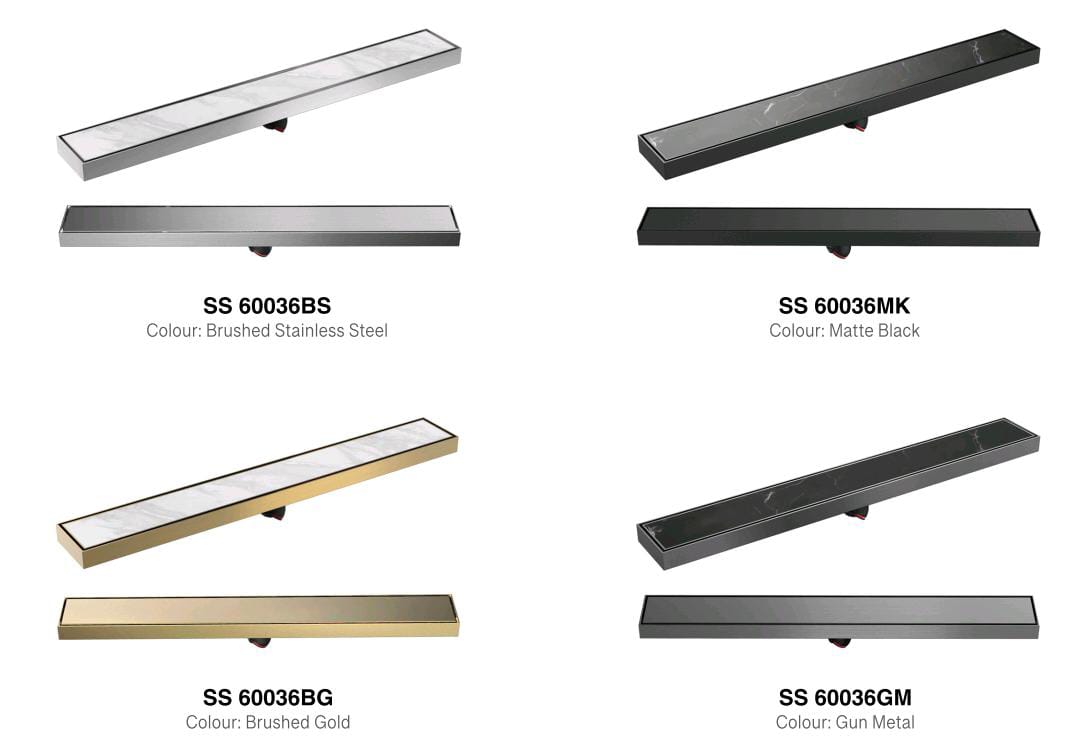 Lavastone SS 60036 Linear Drain
